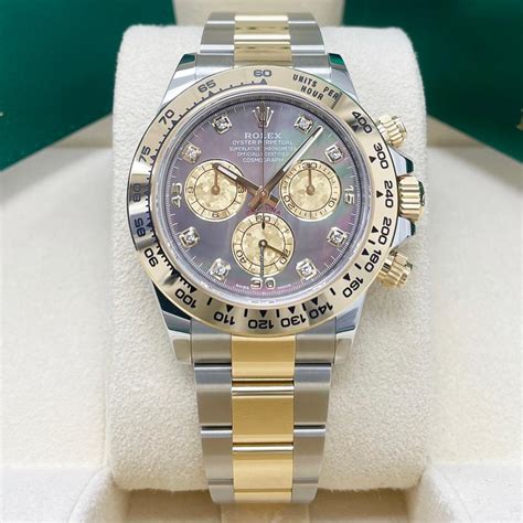 rolex daytona mother of pearl and meteroite chrono24|rolex mother of pearl datejust.